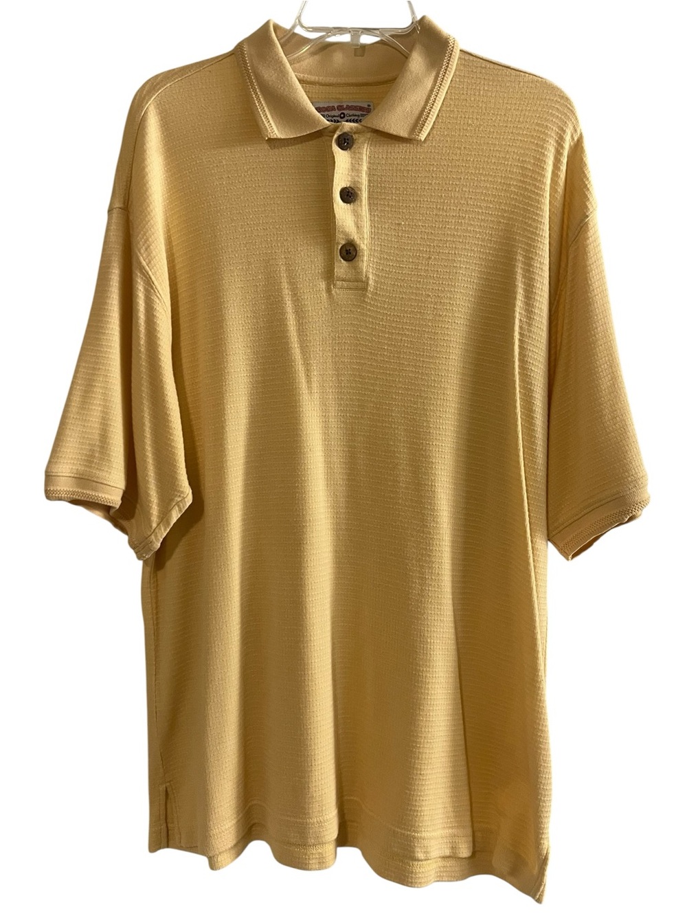 Boca Classics Polo Shirt Yellow L